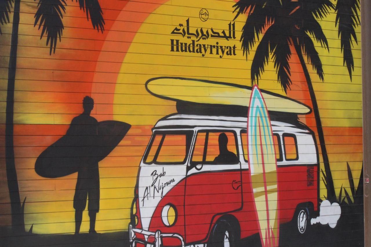 Hotel Bab Al Nojoum Hudayriyat Camp Abu Dabi Exterior foto