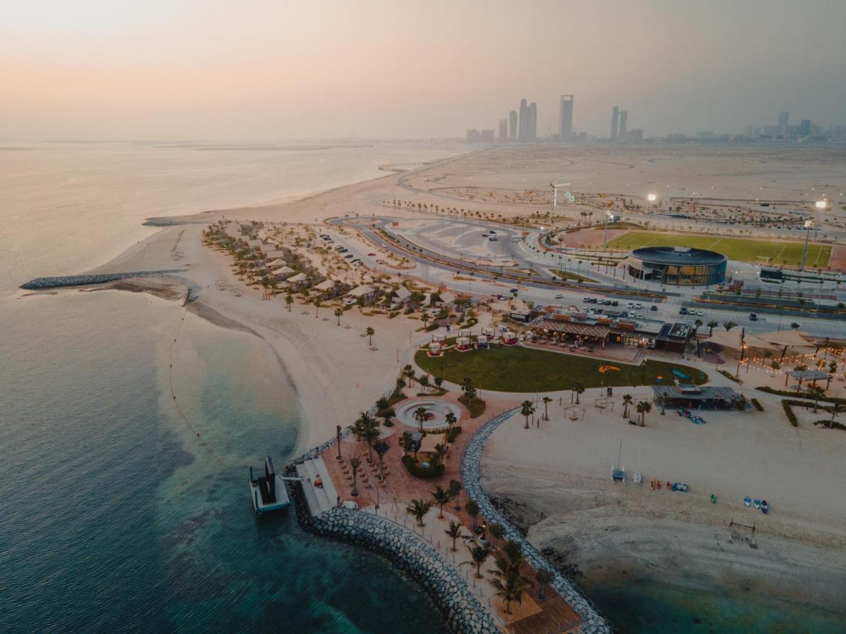 Hotel Bab Al Nojoum Hudayriyat Camp Abu Dabi Exterior foto