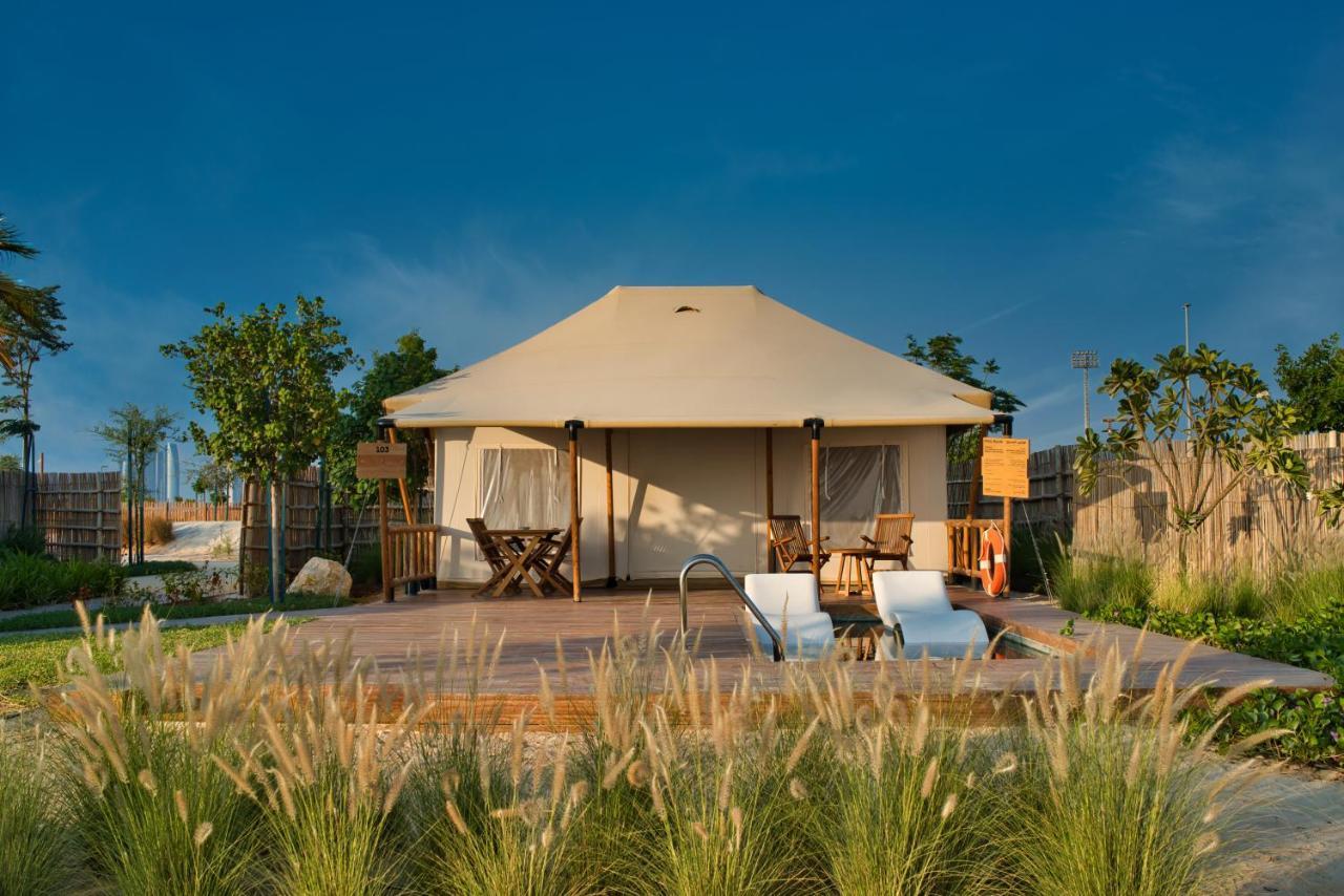 Hotel Bab Al Nojoum Hudayriyat Camp Abu Dabi Exterior foto