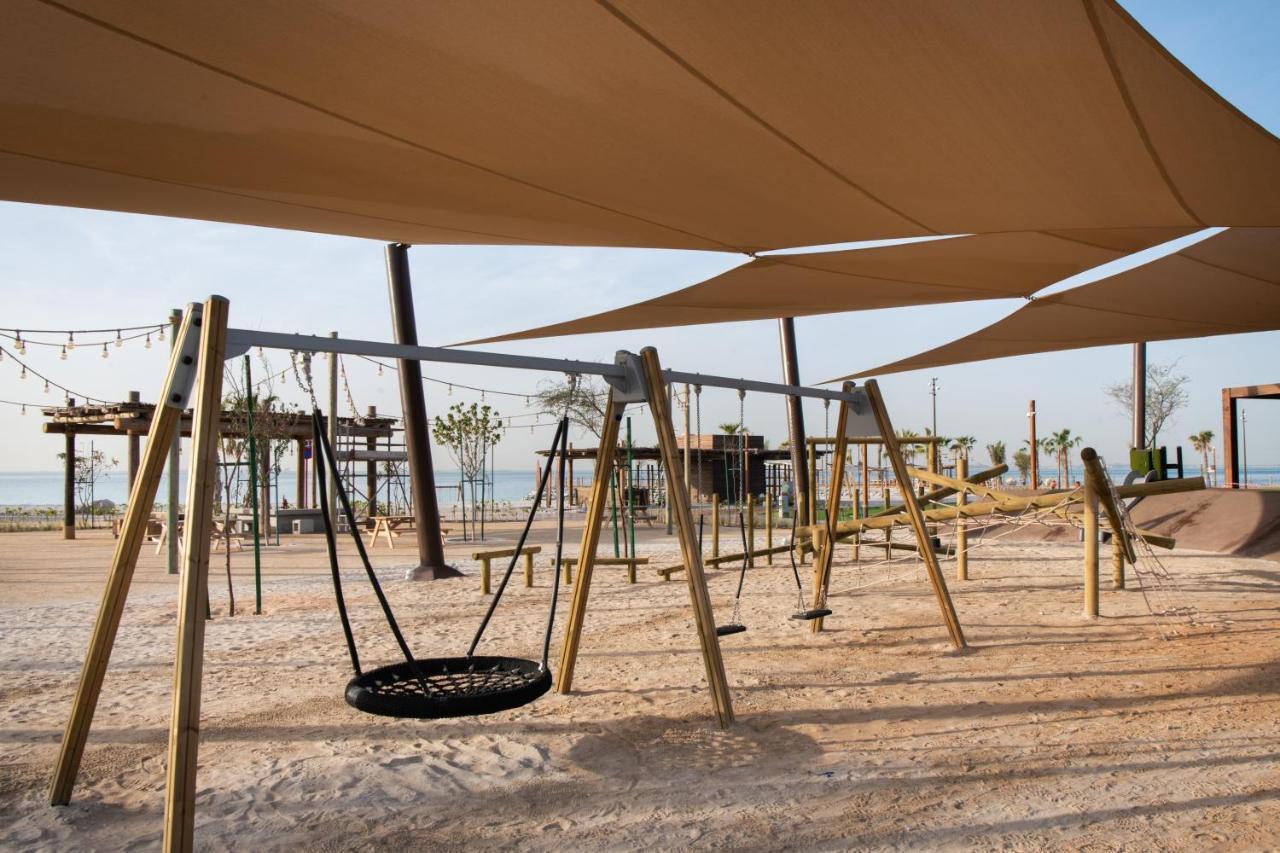 Hotel Bab Al Nojoum Hudayriyat Camp Abu Dabi Exterior foto