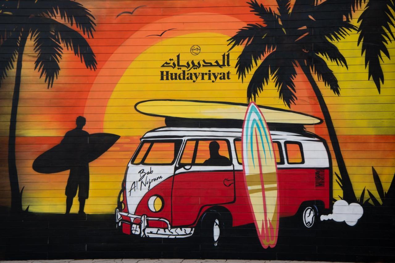 Hotel Bab Al Nojoum Hudayriyat Camp Abu Dabi Exterior foto