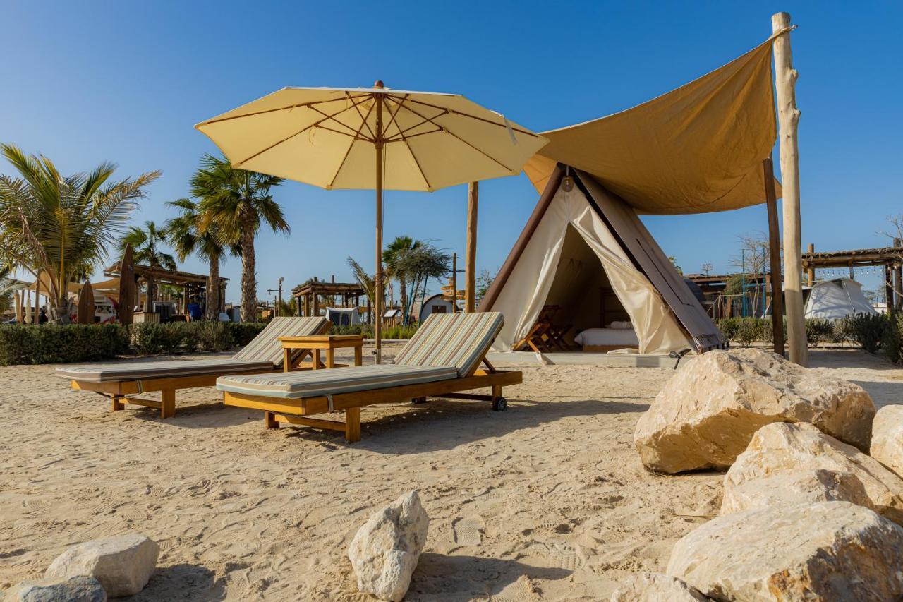 Hotel Bab Al Nojoum Hudayriyat Camp Abu Dabi Exterior foto