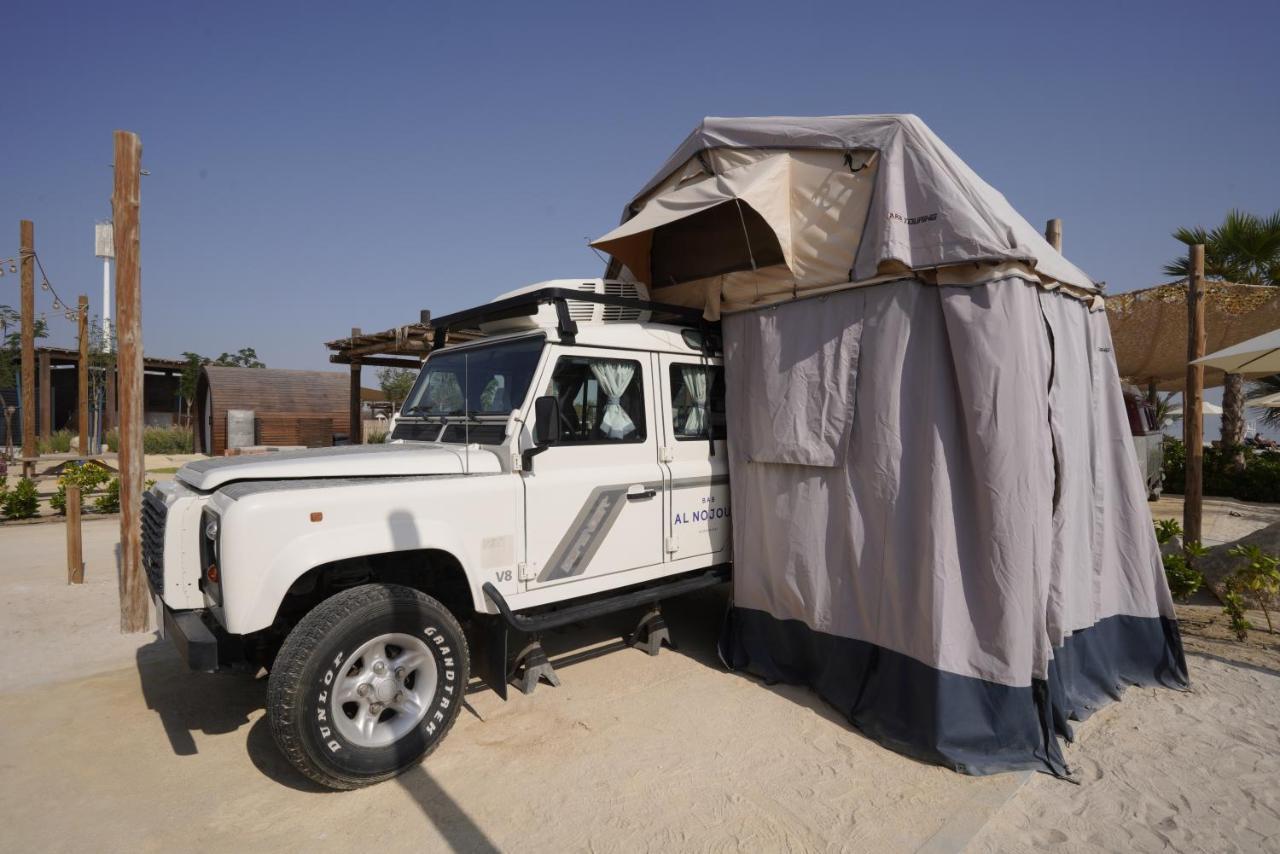 Hotel Bab Al Nojoum Hudayriyat Camp Abu Dabi Exterior foto