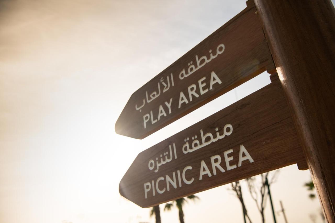 Hotel Bab Al Nojoum Hudayriyat Camp Abu Dabi Exterior foto