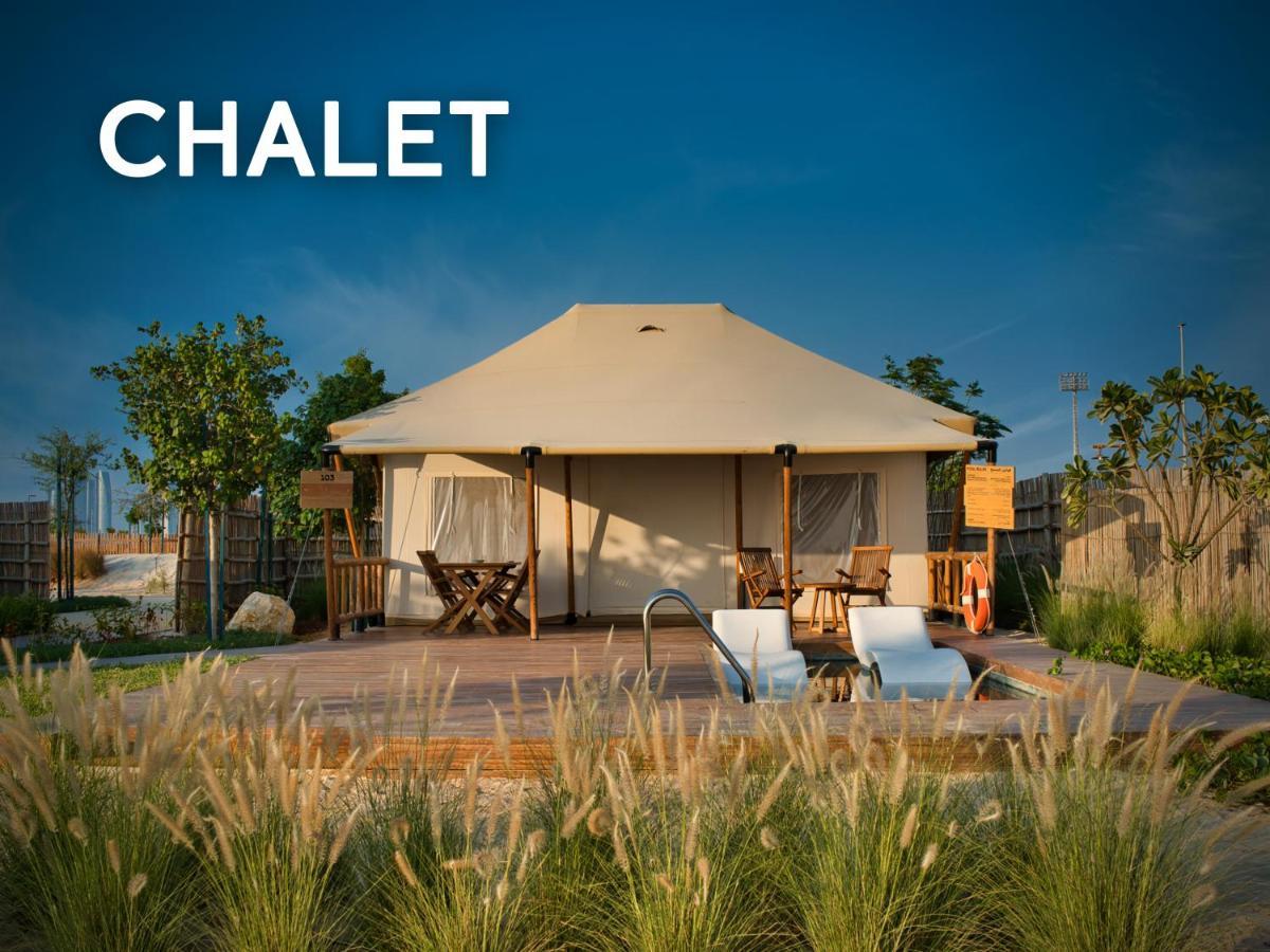 Hotel Bab Al Nojoum Hudayriyat Camp Abu Dabi Exterior foto